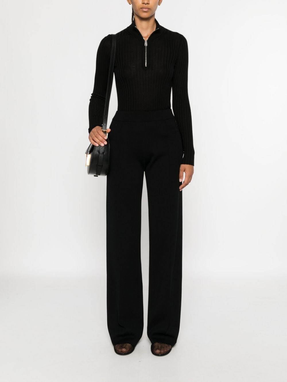 Mrz Sweaters Black Cashmere Silk