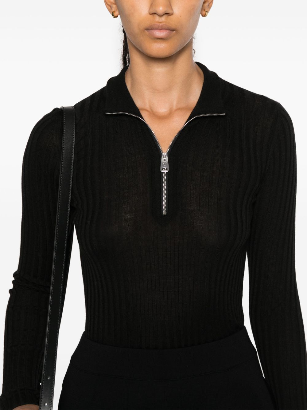 Mrz Sweaters Black Cashmere Silk