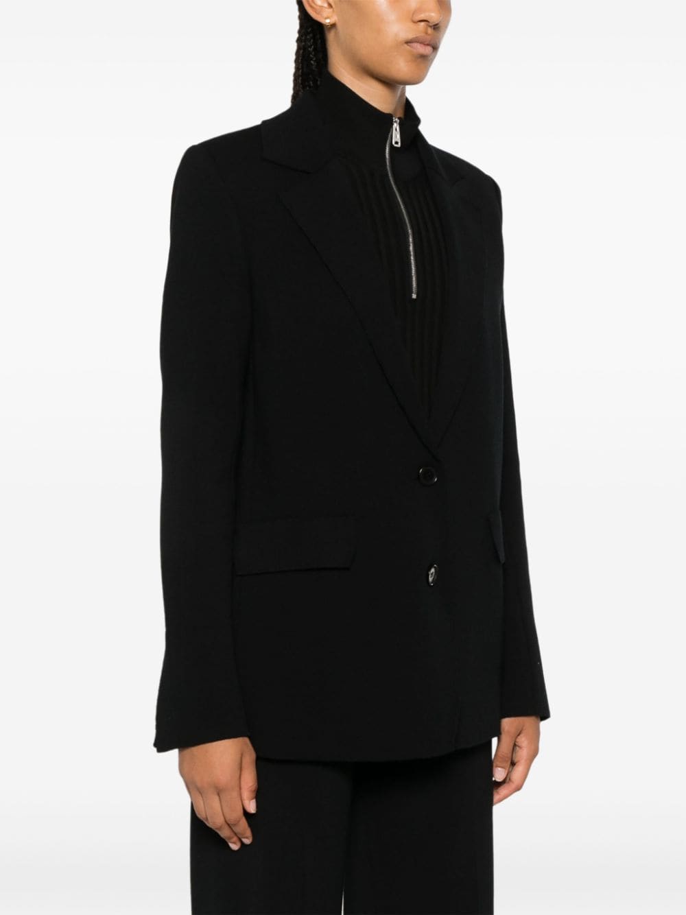 Mrz Jackets Black Virgin Wool
