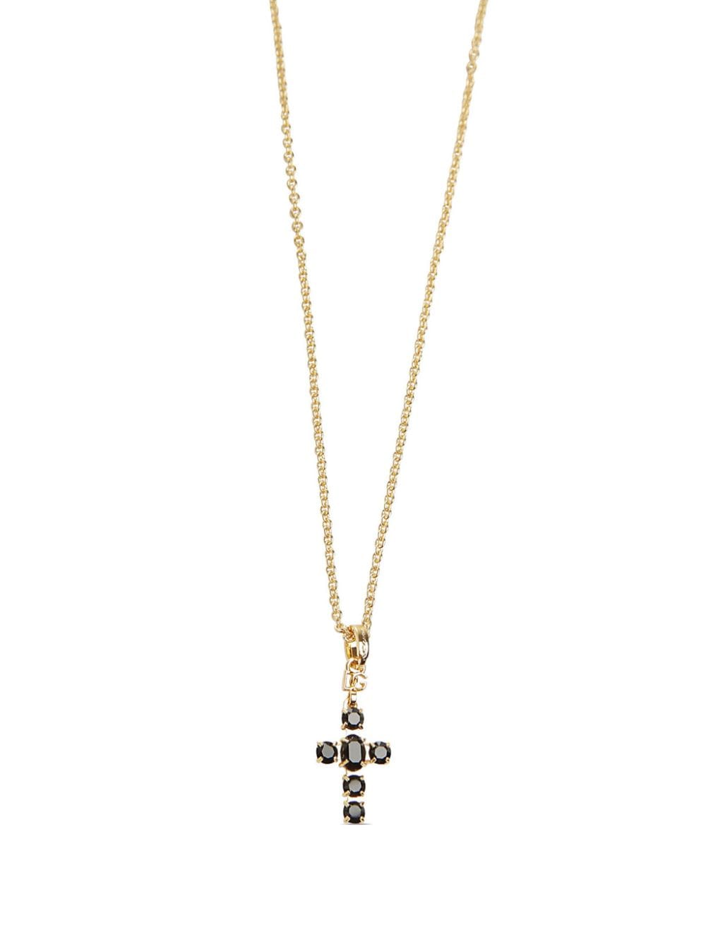 Dolce & Gabbana Bijoux Golden Brass Glass