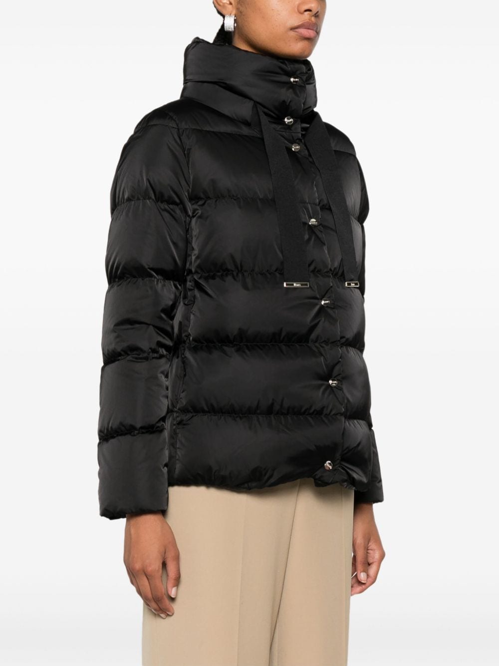 Herno Coats Black Lining: Polyamide