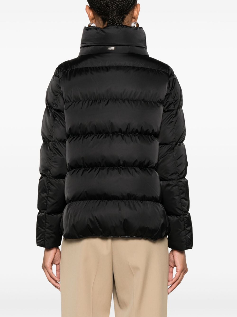 Herno Coats Black Lining: Polyamide