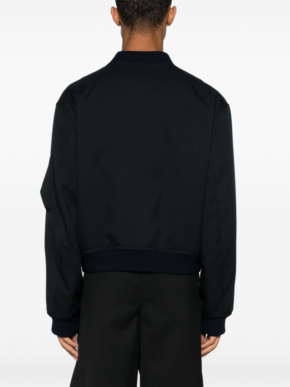 Jil Sander Coats Blue Polyester