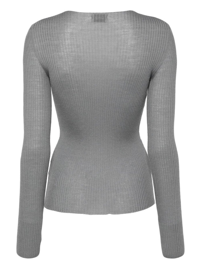 Mrz Sweaters Grey Virgin Wool