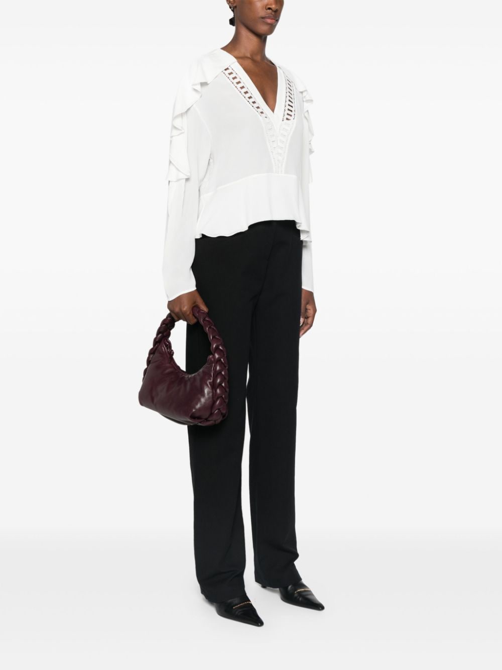 Hereu Bags Bordeaux Furs & Skins->leather100 %