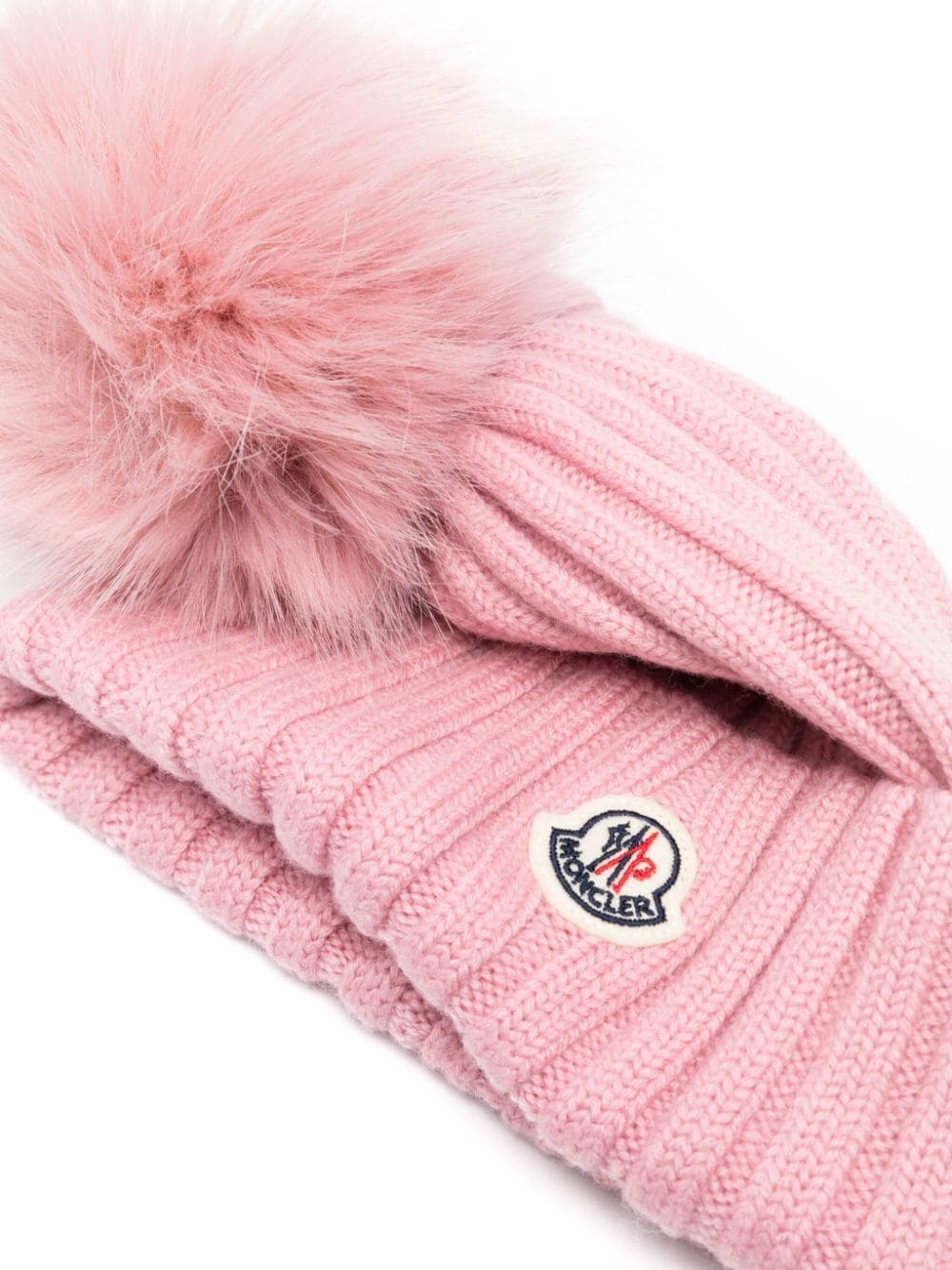 Moncler Hats Pink Virgin Wool