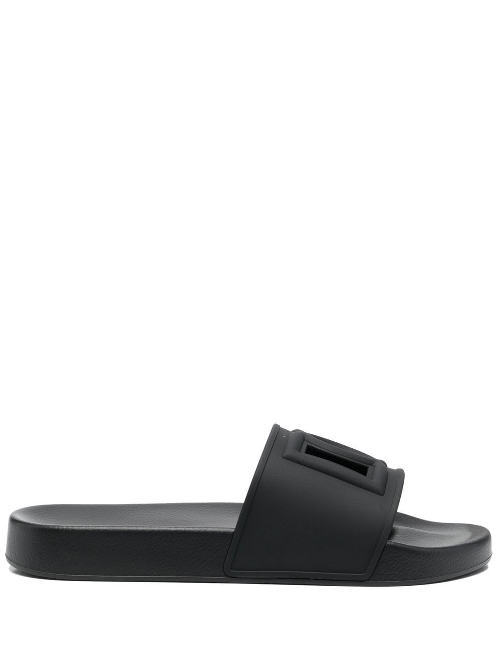 Dolce & Gabbana Sandals Black Rubber