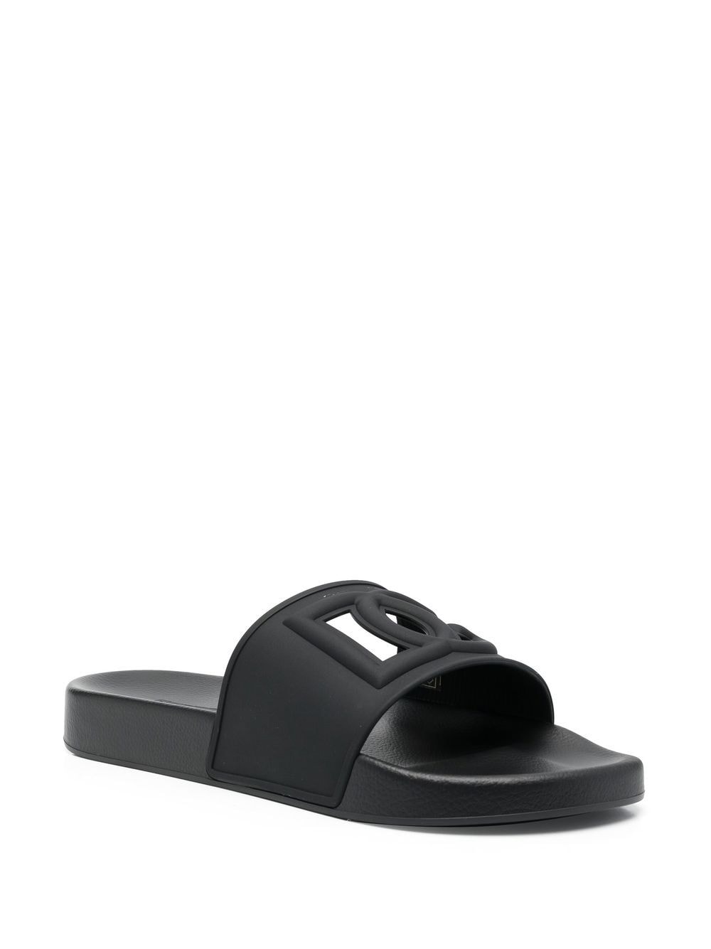 Dolce & Gabbana Sandals Black Rubber