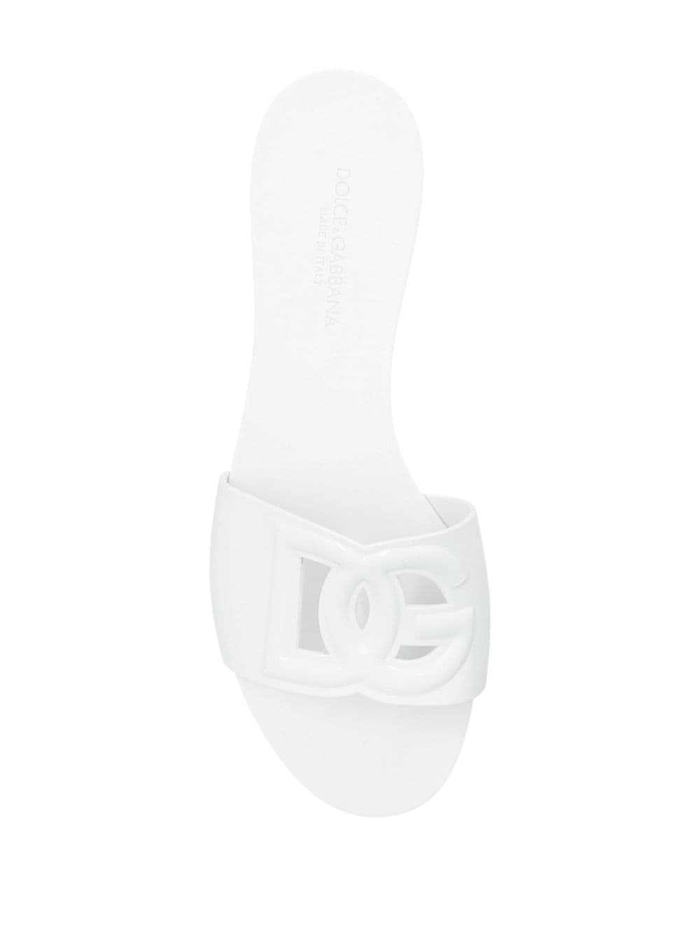 Dolce & Gabbana Sandals White Polyurethane