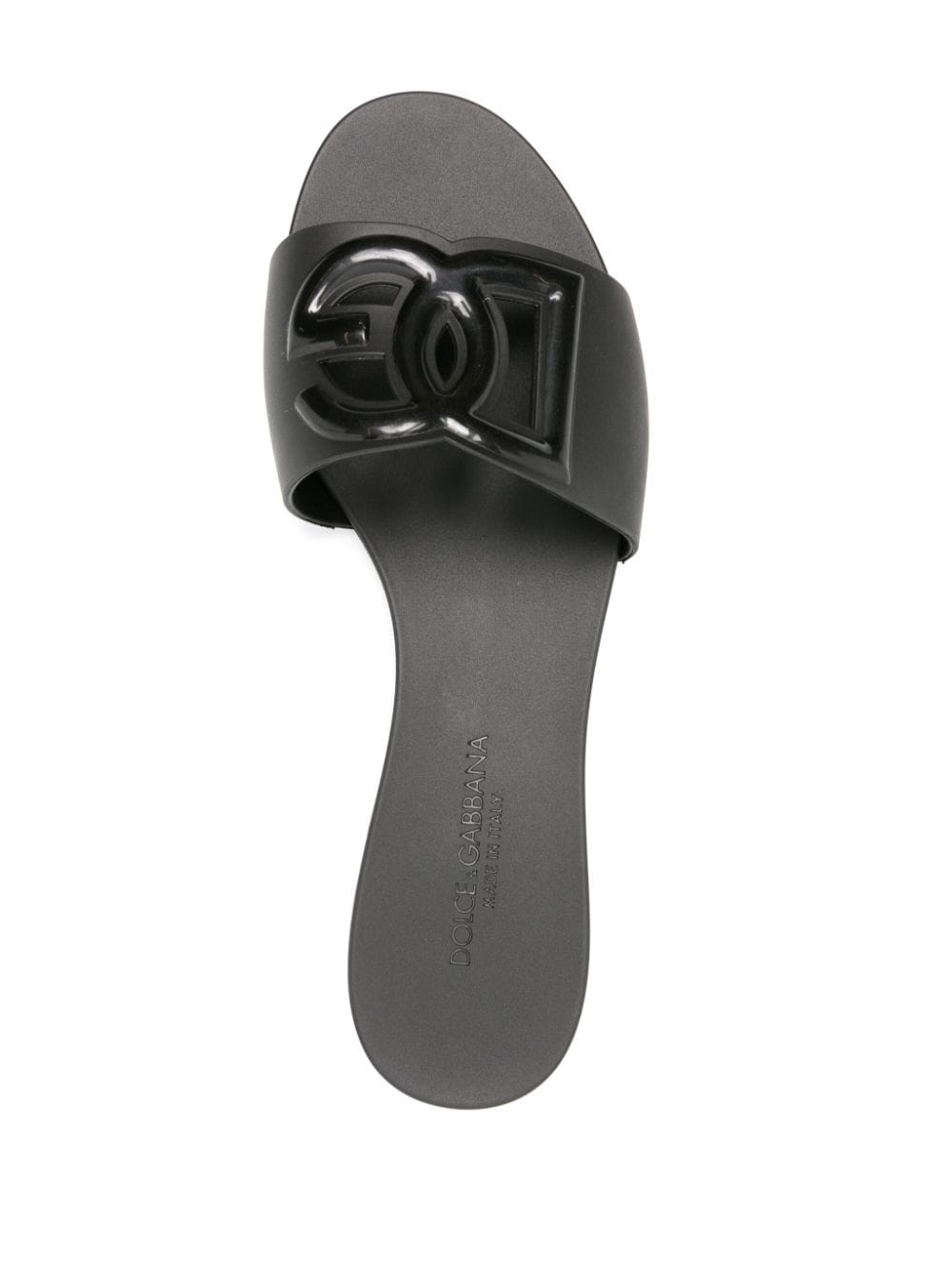 Dolce & Gabbana Sandals Black Rubber