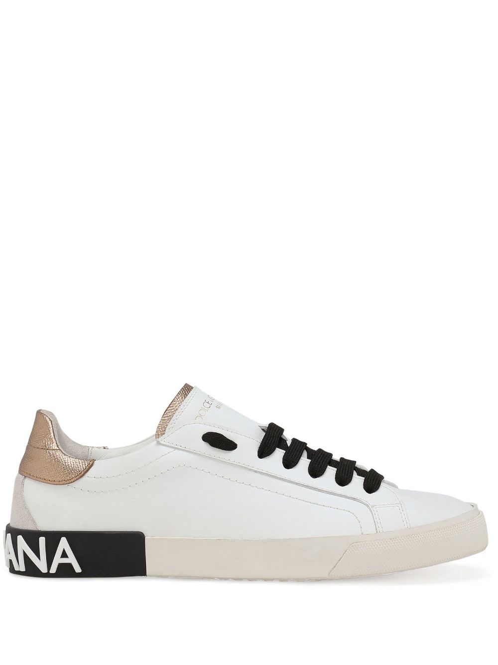 Dolce & Gabbana Sneakers White Calf Leather