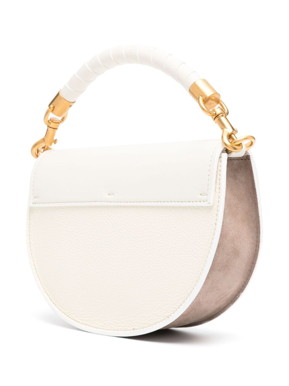 Chloè Bags White Lamb Leather