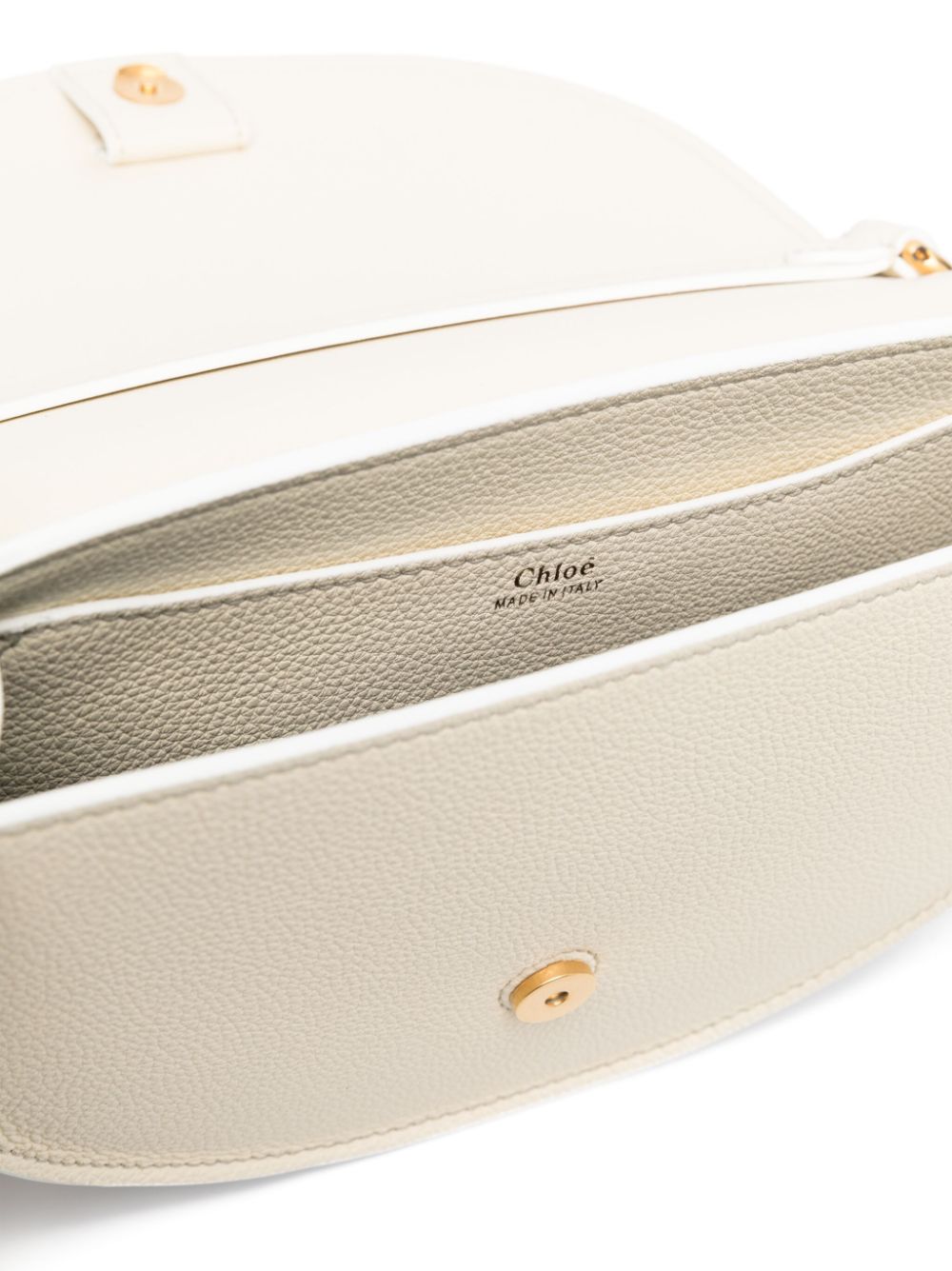 Chloè Bags White Lamb Leather