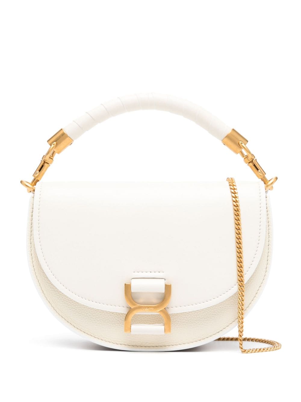 Chloè Bags White Lamb Leather