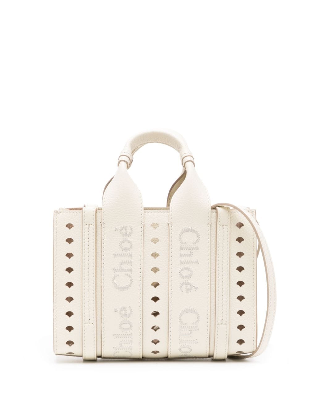 Chloè Bags White Calf Leather