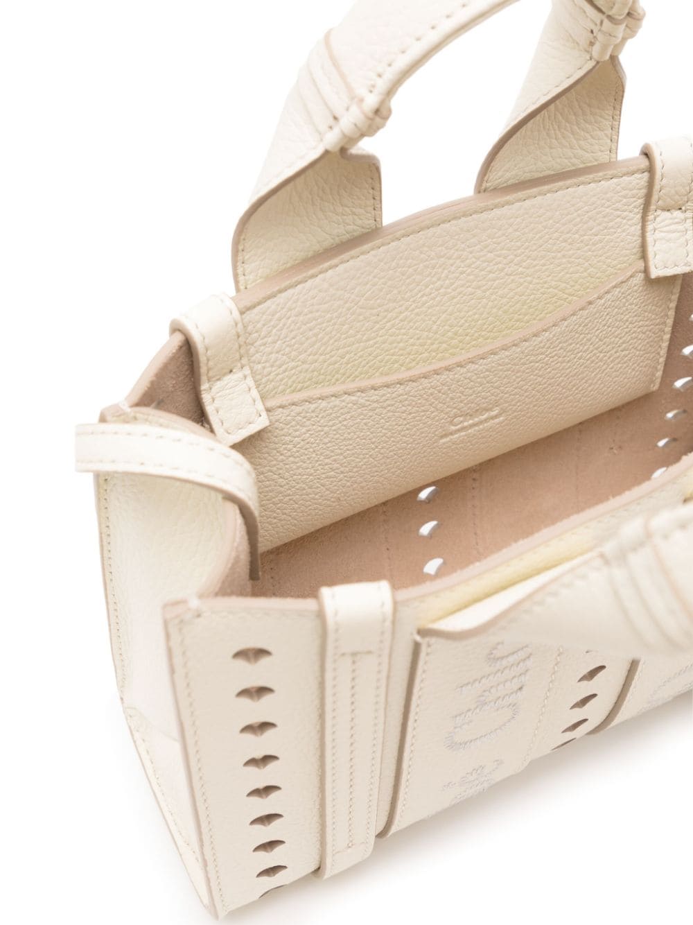 Chloè Bags White Calf Leather