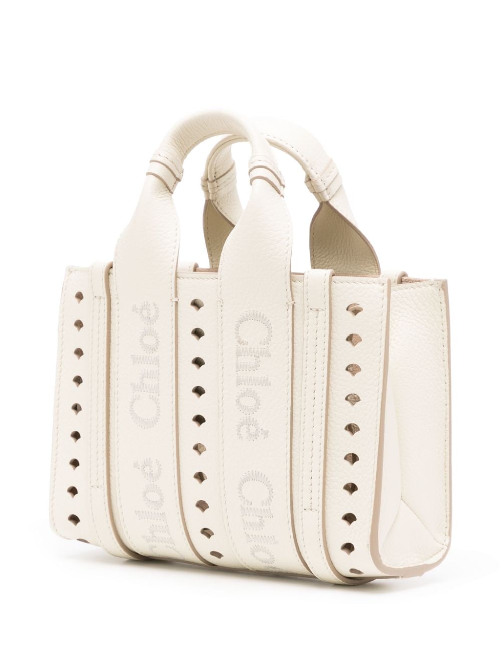 Chloè Bags White Calf Leather