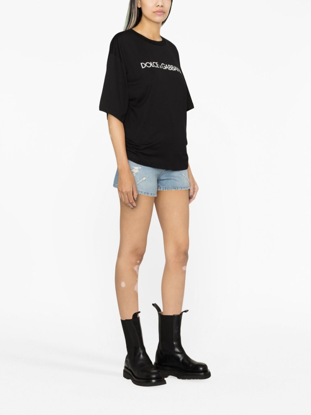 Dolce & Gabbana T-Shirts And Polos Black Cotton