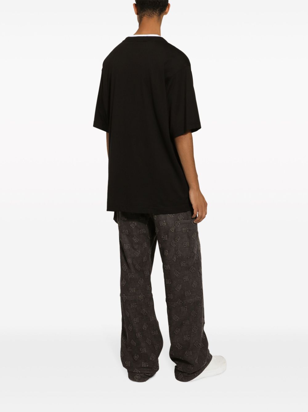 Dolce & Gabbana T-Shirts And Polos Black Cotton