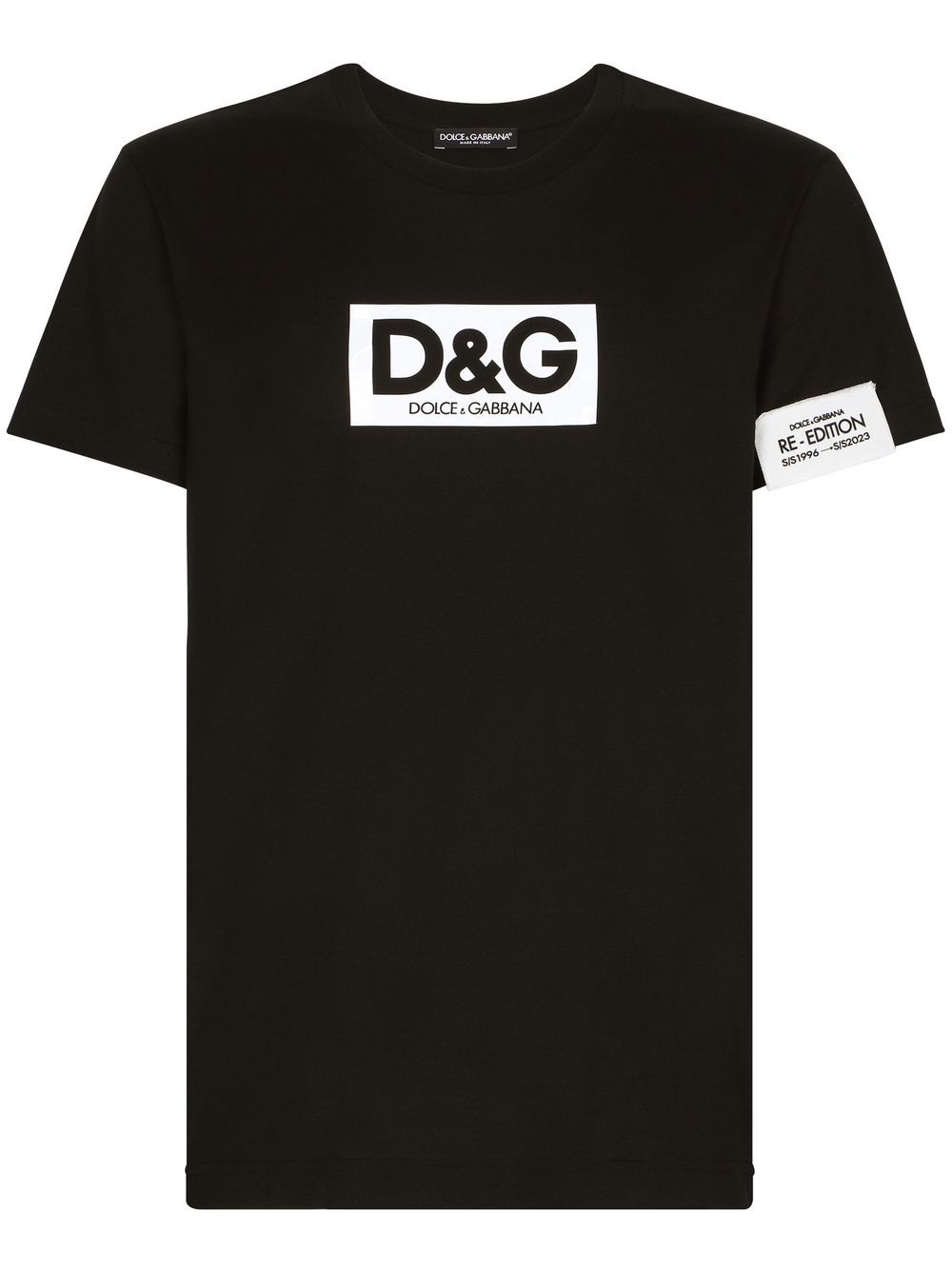 Dolce & Gabbana T-Shirts And Polos Black Cotton