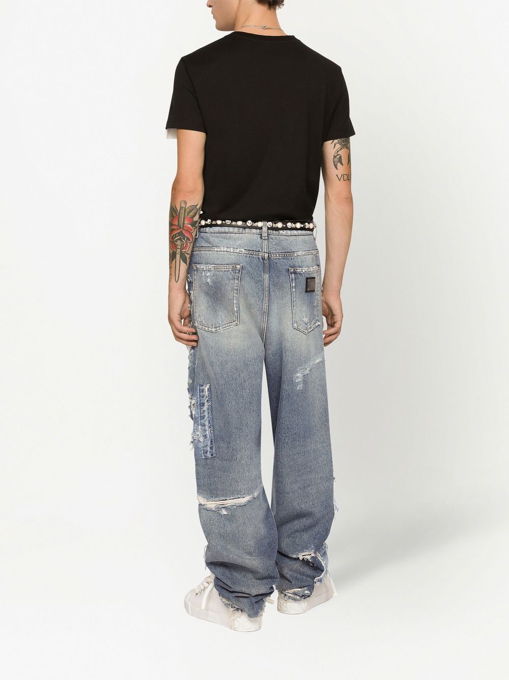 Dolce & Gabbana T-Shirts And Polos Black Cotton
