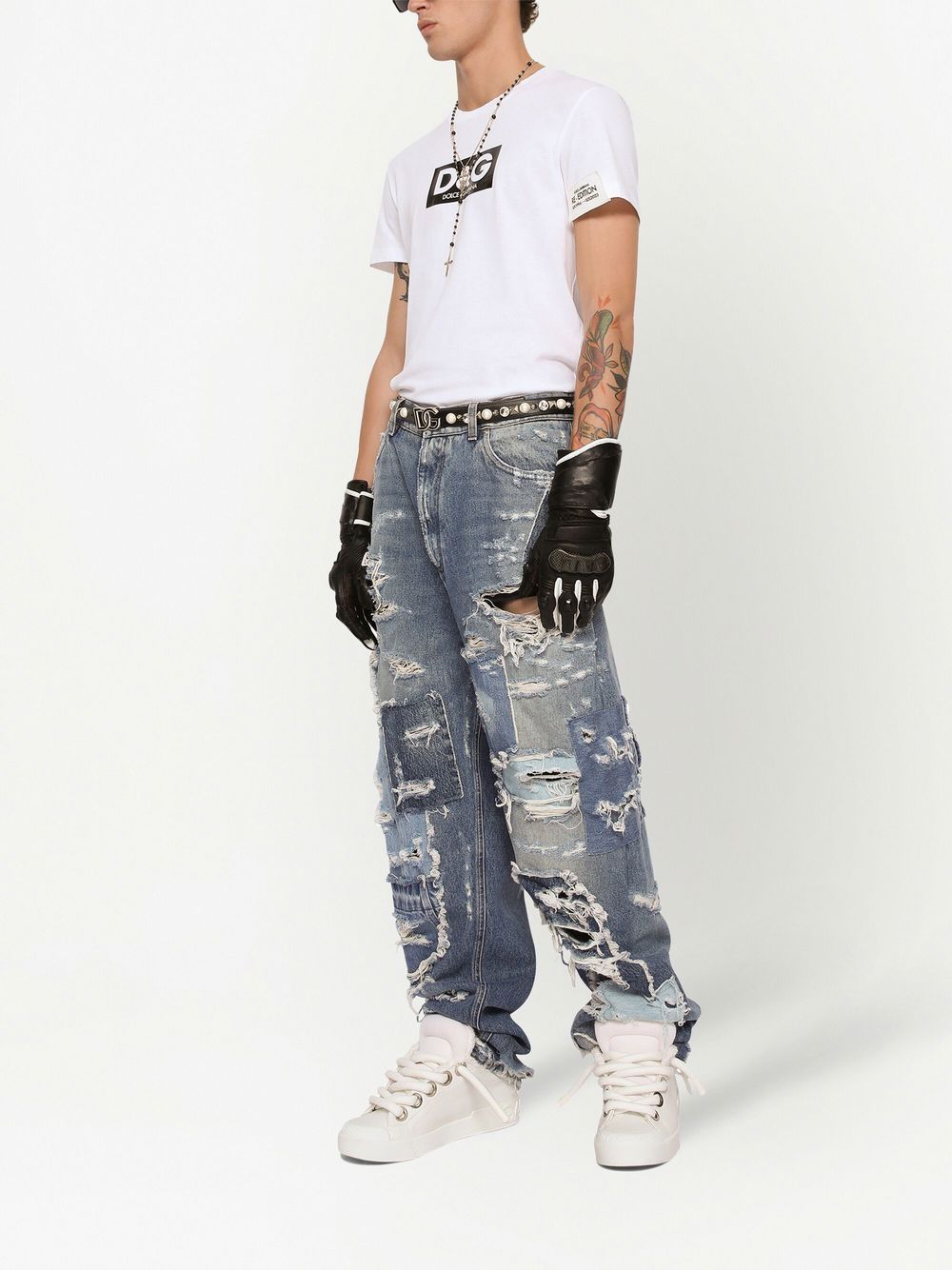 Dolce & Gabbana T-Shirts And Polos White Cotton