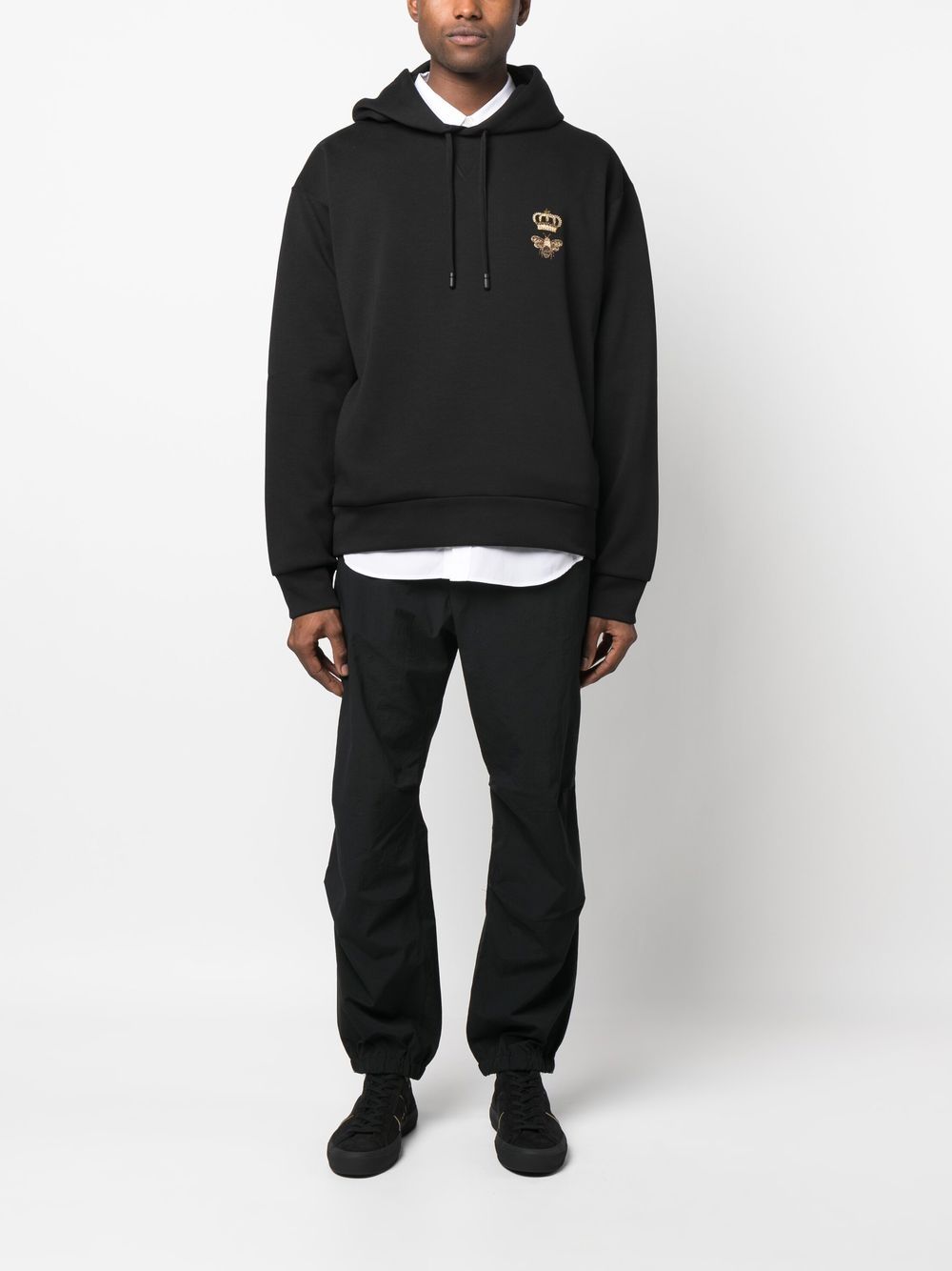 Dolce & Gabbana Sweaters Black Cotton Polyester