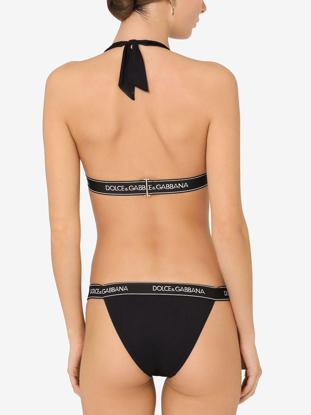 Dolce & Gabbana Sea Clothing Black Leather