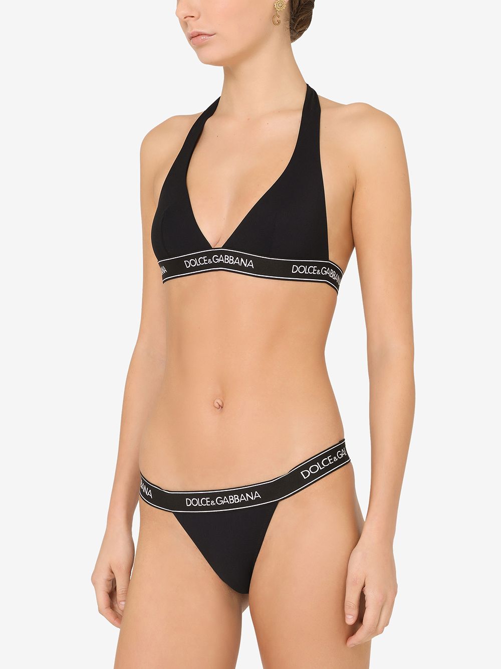 Dolce & Gabbana Sea Clothing Black Leather