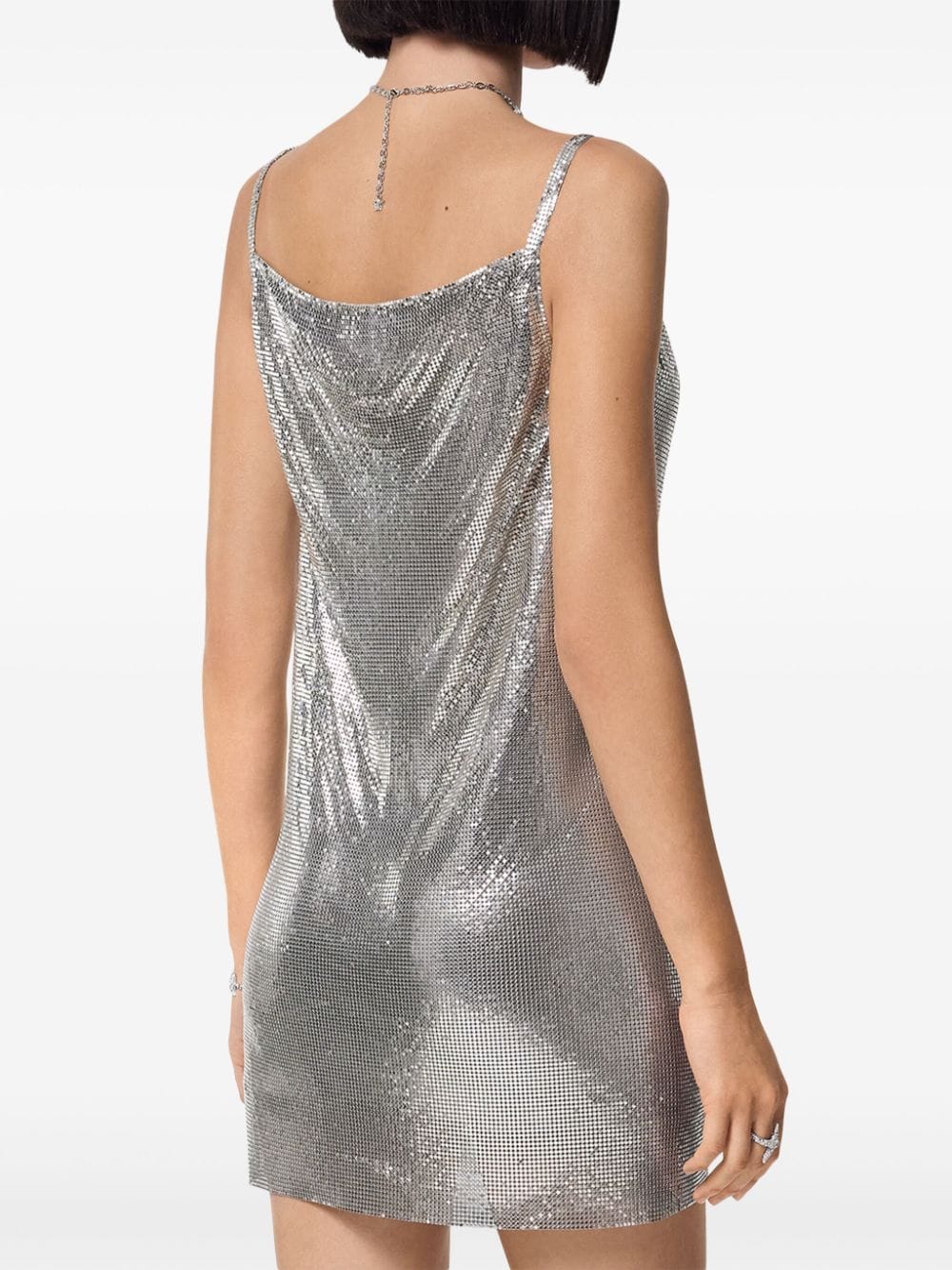 Versace Dresses Silver Metal