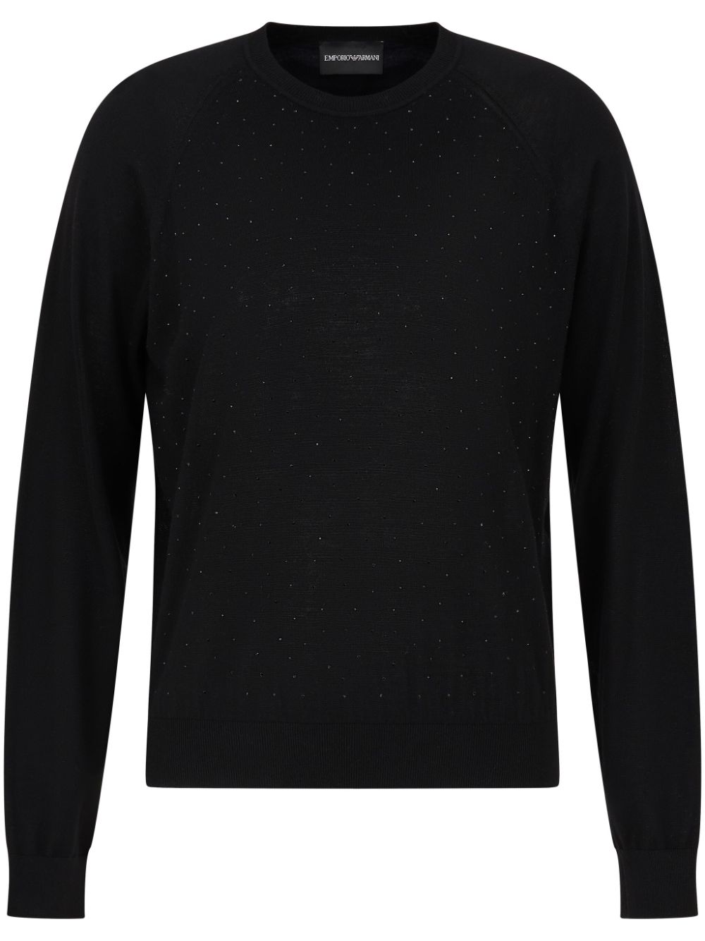 Emporio Armani Sweaters Nero Virgin Wool