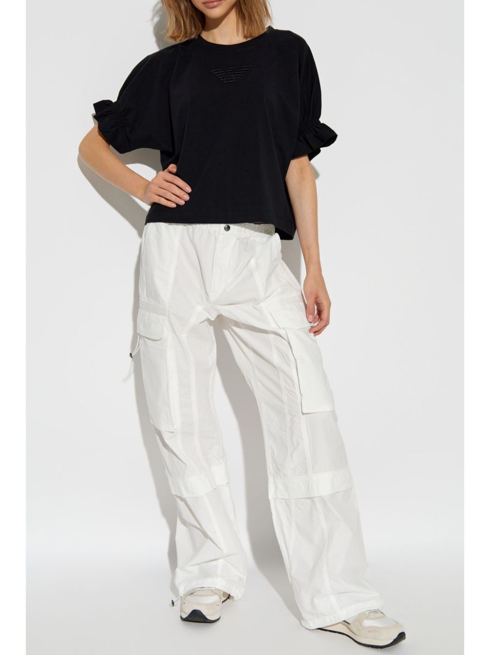 Emporio Armani T-Shirts And Polos Nero Cotton