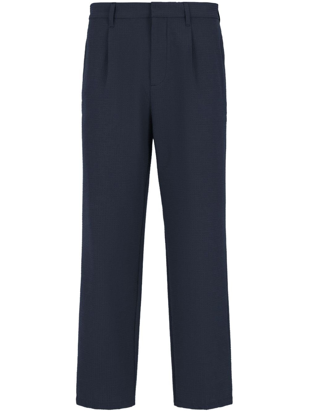 Emporio Armani Trousers Blu Polyamide Elastane