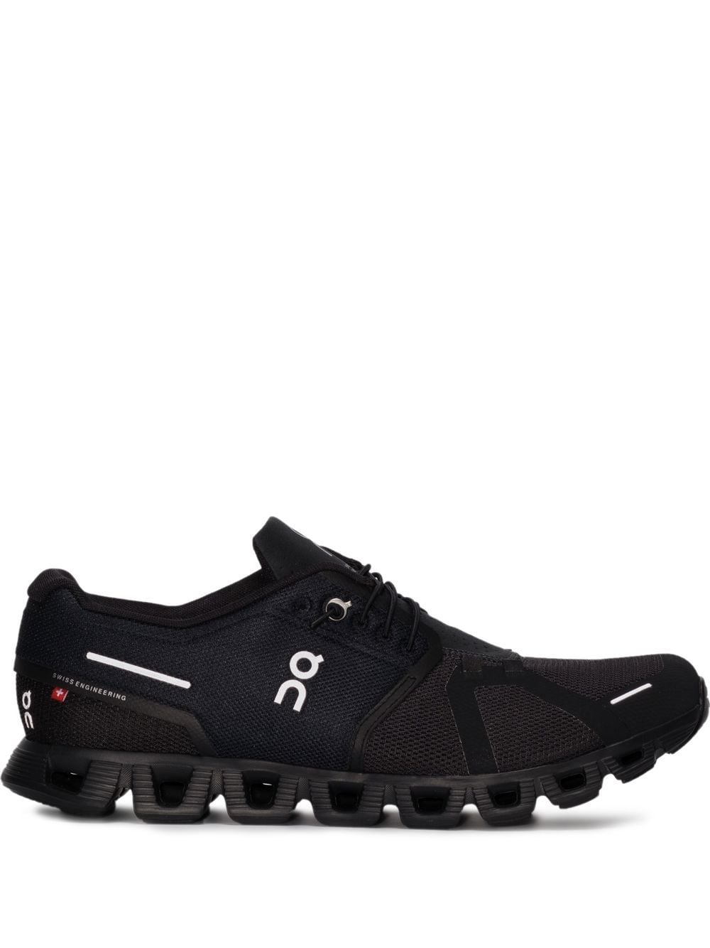On Sneakers Black Cotton