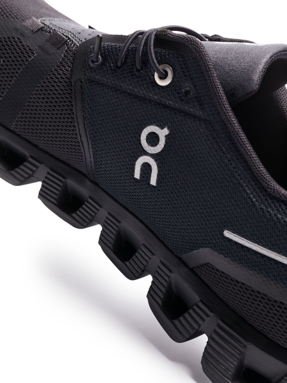On Sneakers Black Cotton