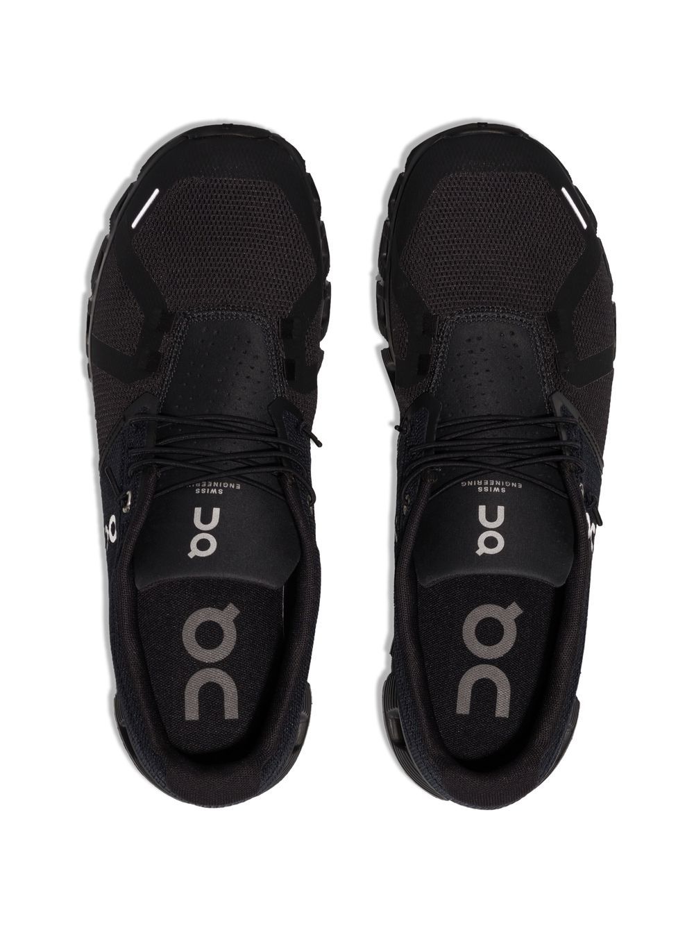 On Sneakers Black Cotton