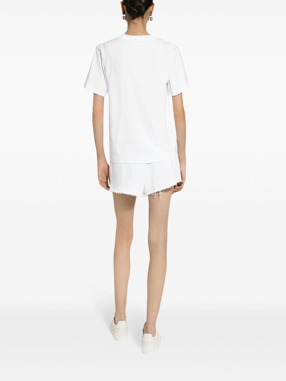 Dolce & Gabbana T-Shirts And Polos White Cotton