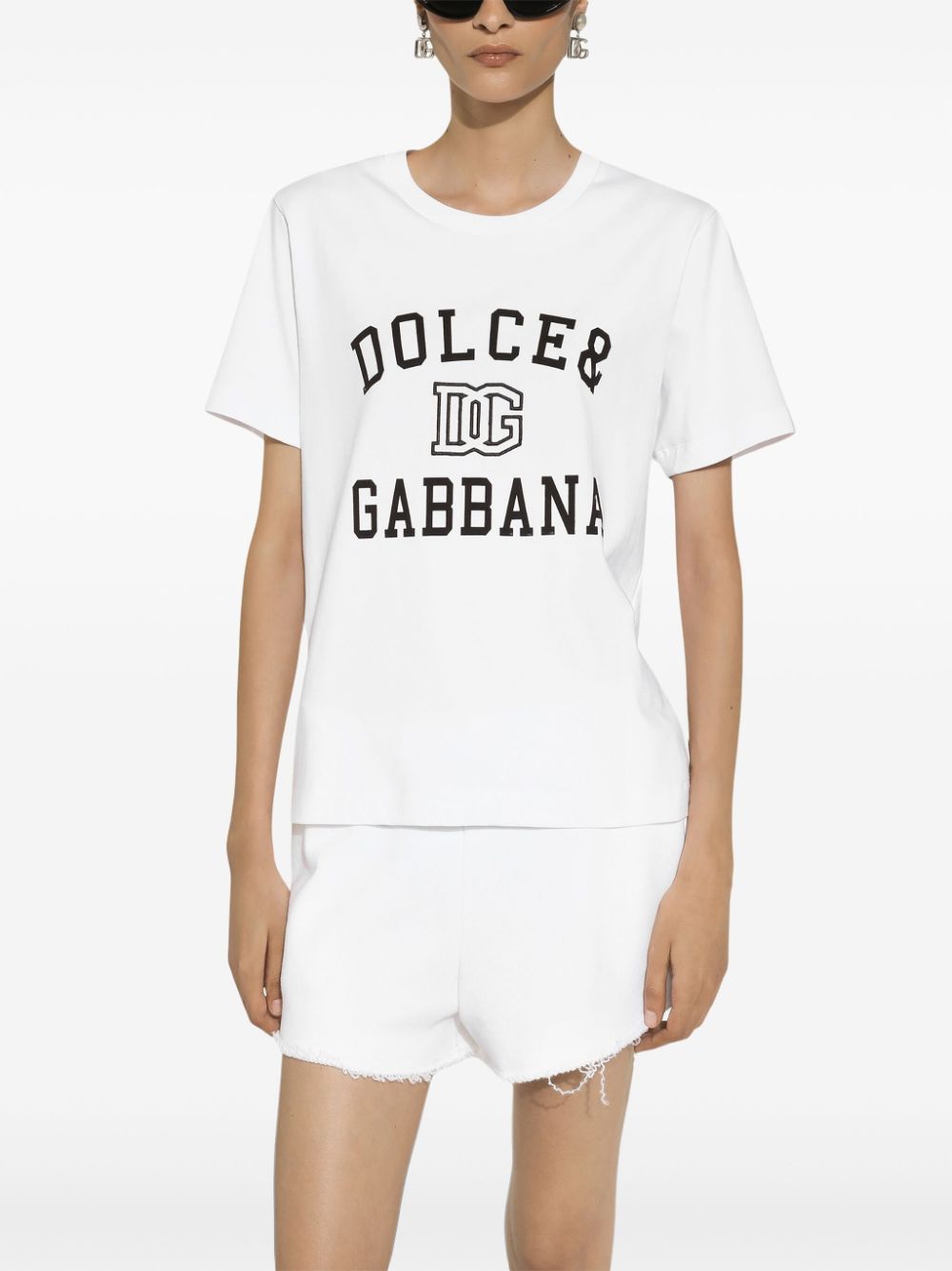 Dolce & Gabbana T-Shirts And Polos White Cotton