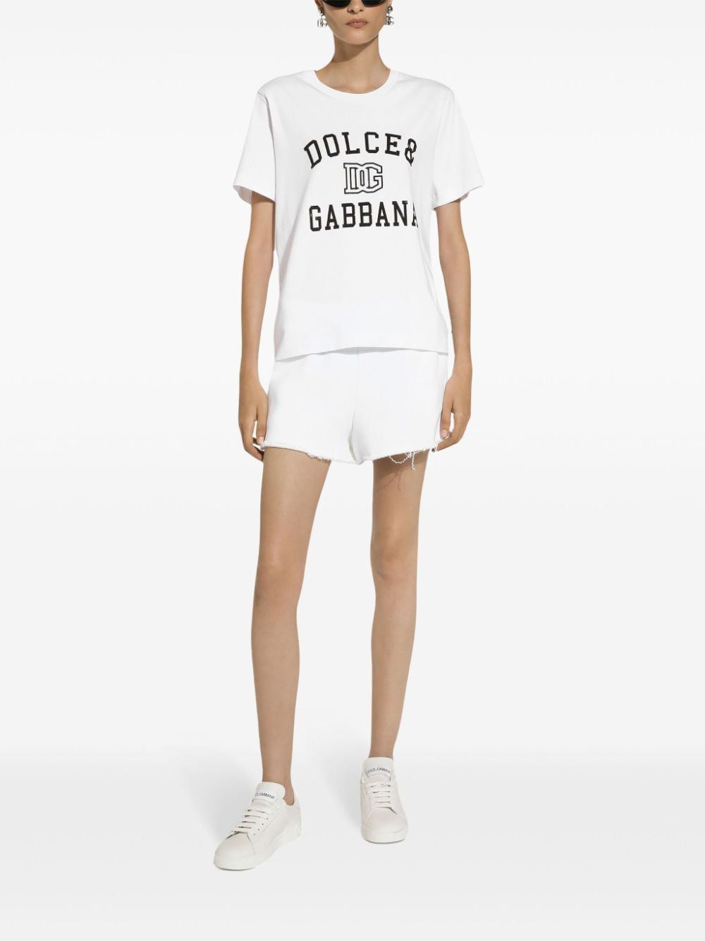 Dolce & Gabbana T-Shirts And Polos White Cotton