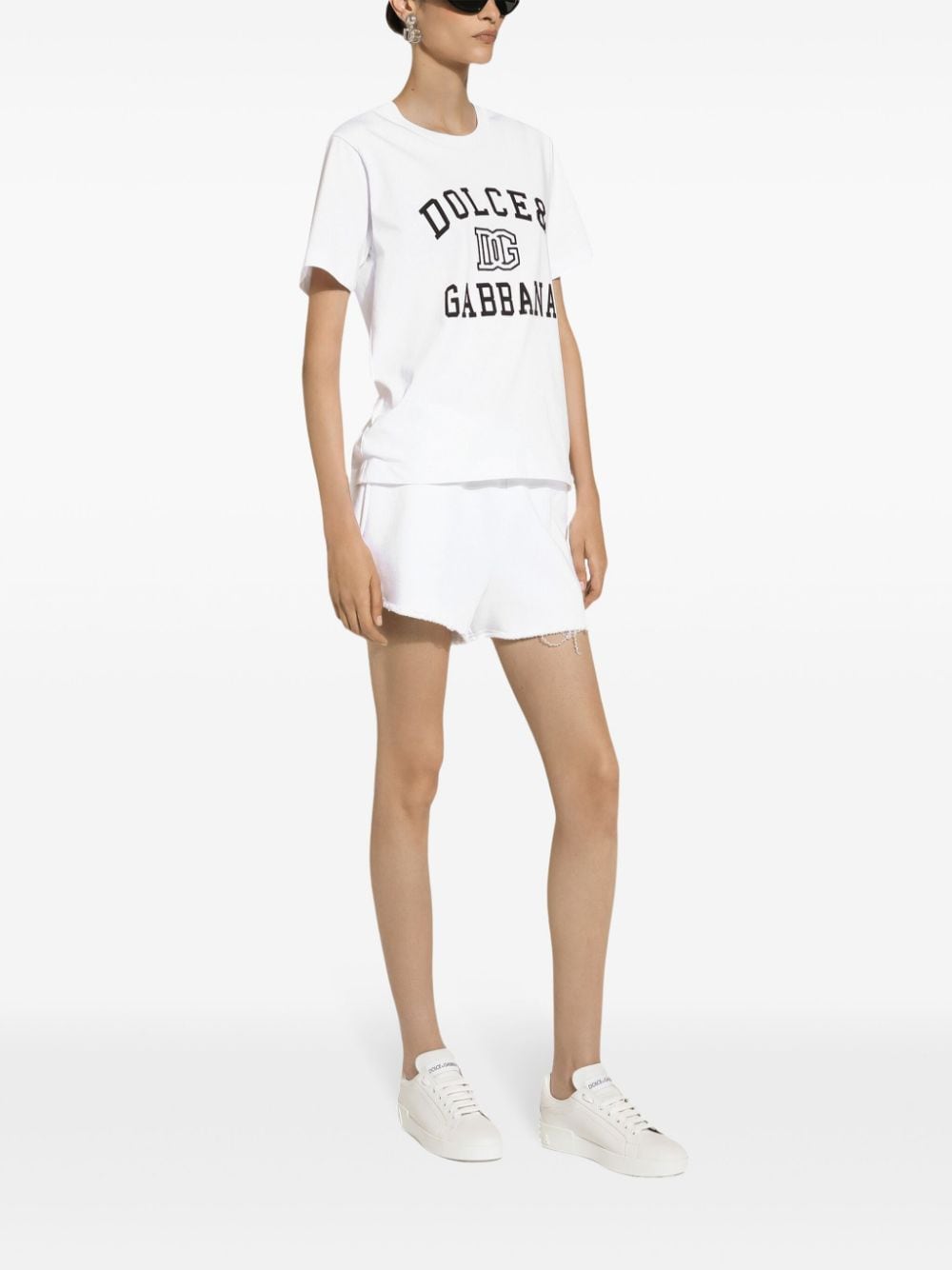Dolce & Gabbana T-Shirts And Polos White Cotton