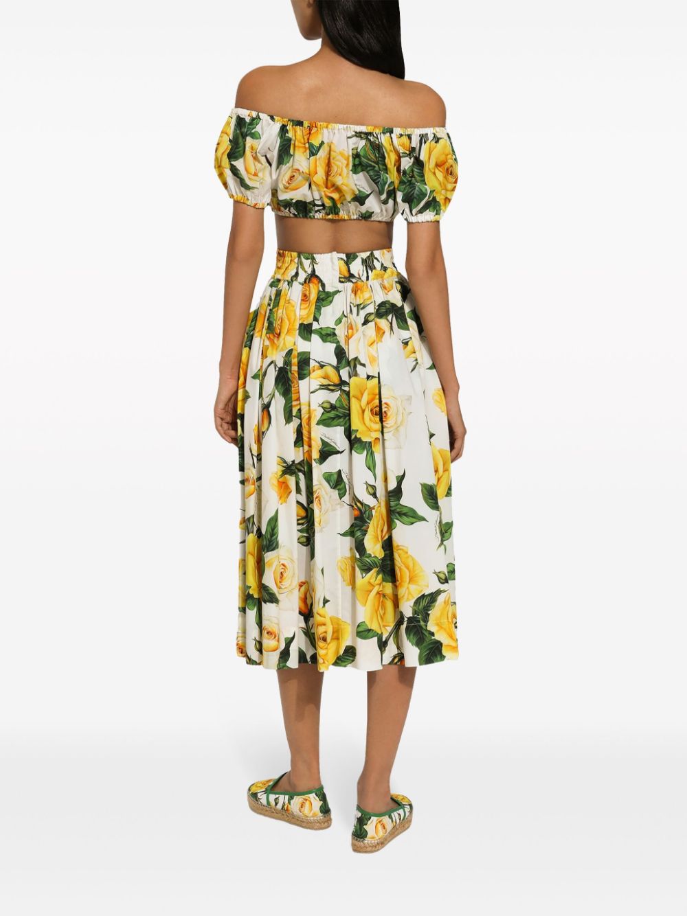 Dolce & Gabbana Top Yellow Cotton