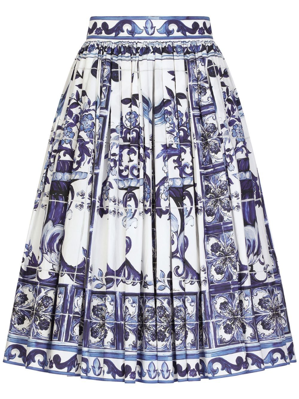 Dolce & Gabbana Skirts Clear Blue Cotton