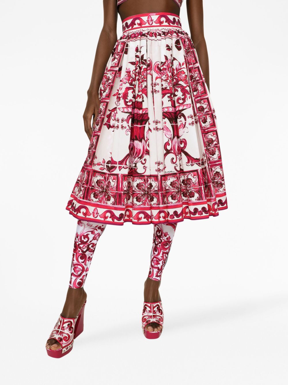Dolce & Gabbana Skirts Fuchsia Natural (veg)->cotton100.0 %