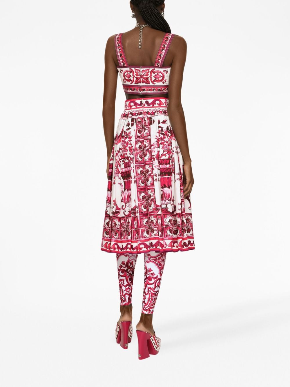 Dolce & Gabbana Skirts Fuchsia Natural (veg)->cotton100.0 %