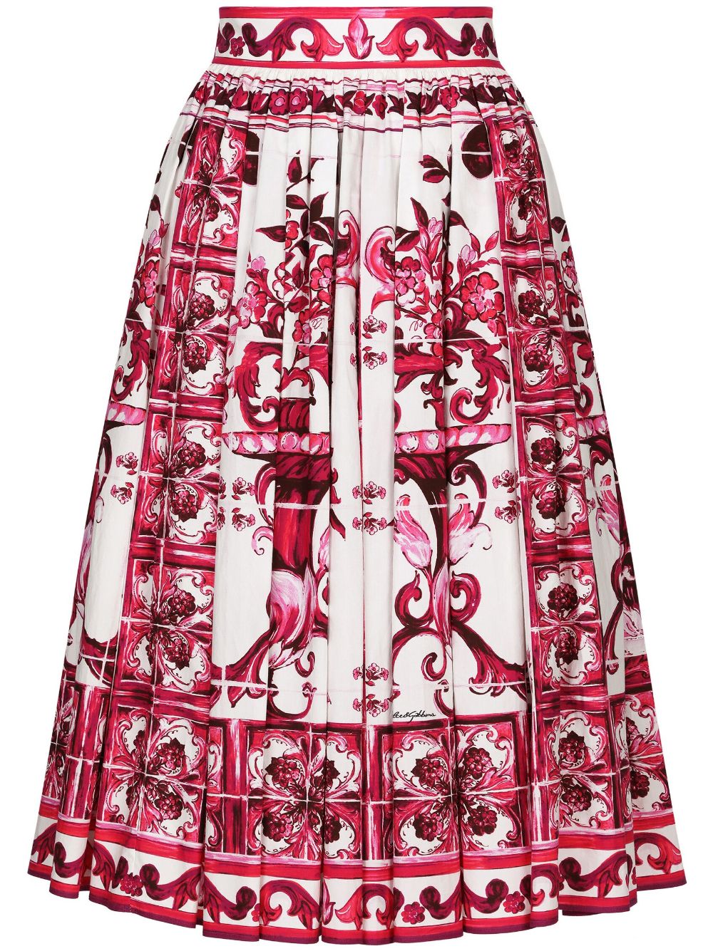 Dolce & Gabbana Skirts Fuchsia Natural (veg)->cotton100.0 %