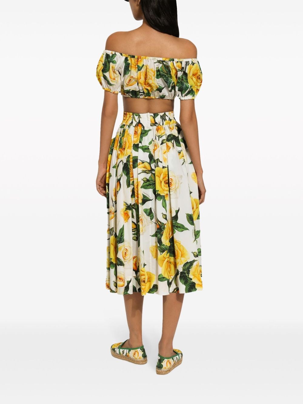 Dolce & Gabbana Skirts Yellow Cotton