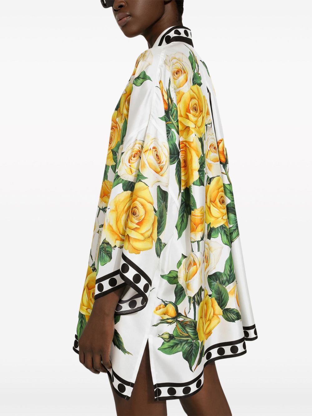 Dolce & Gabbana Shirts Yellow Silk