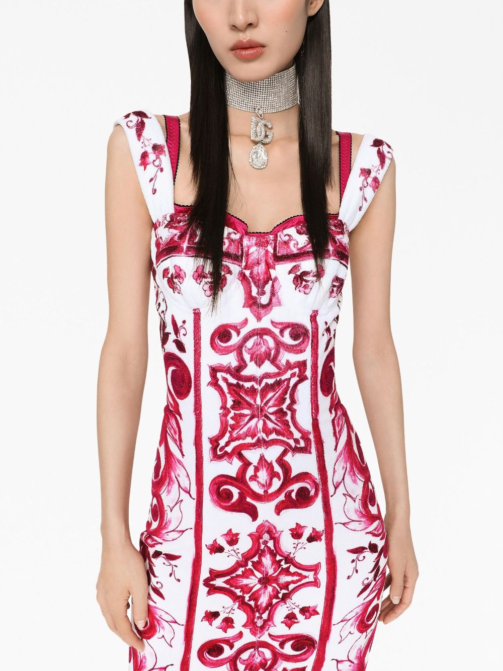 Dolce & Gabbana Dresses Fuchsia Cotton