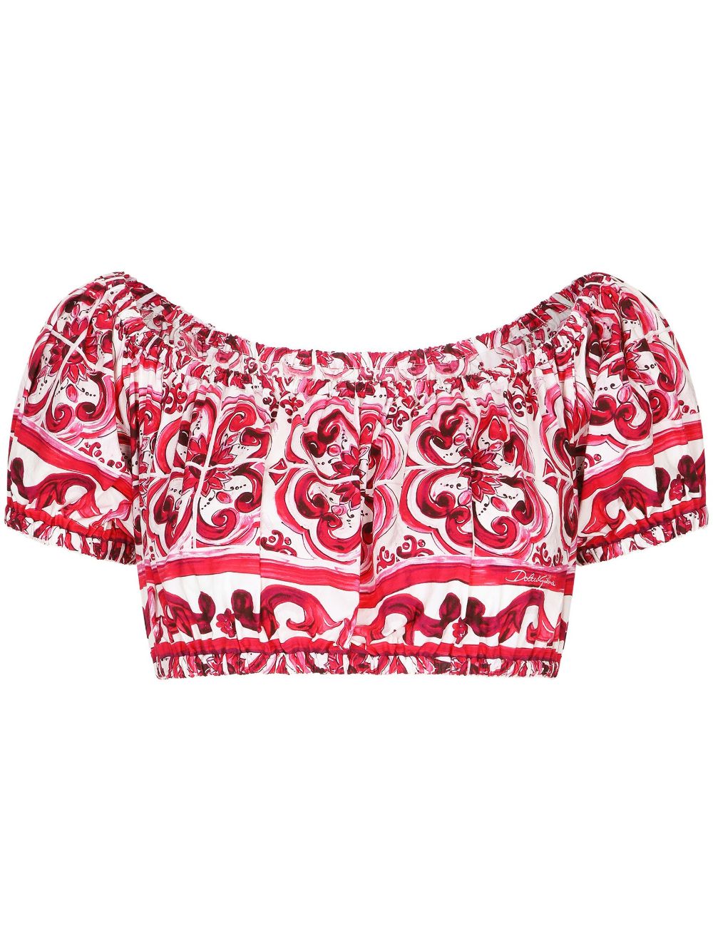 Dolce & Gabbana Top Fuchsia Natural (veg)->cotton100.0 %