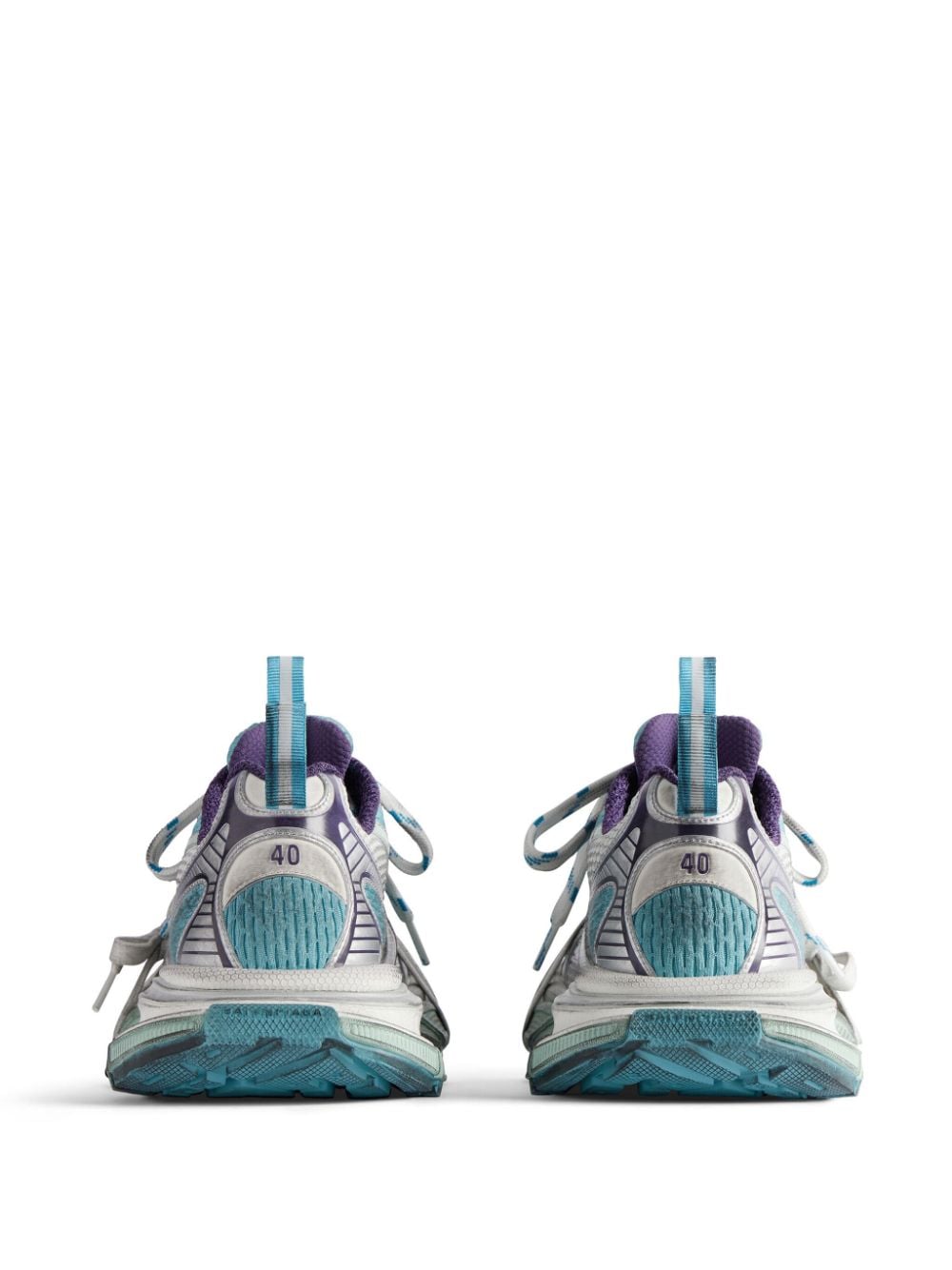 Balenciaga Sneakers Clear Blue Polyurethane